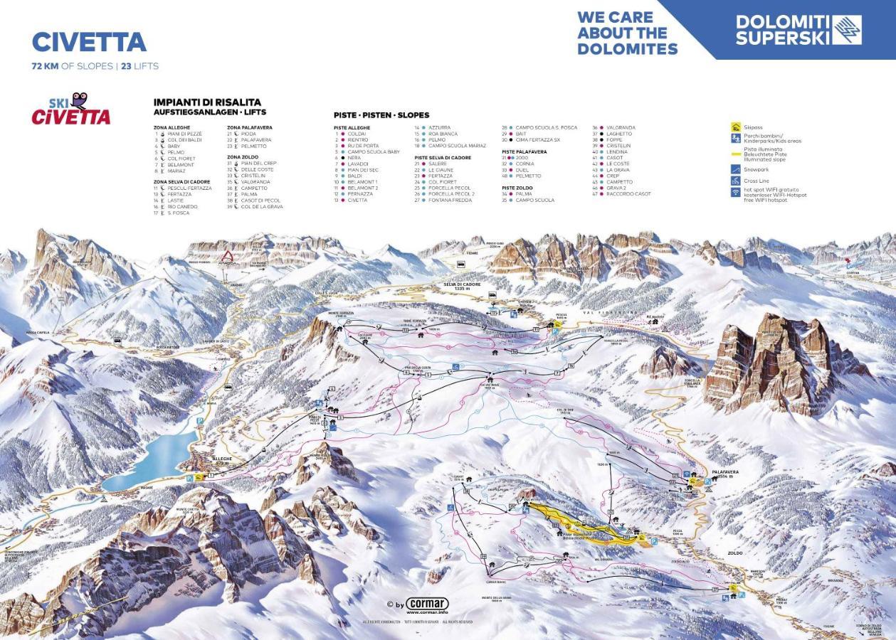Appartamento Alto Cordevole Colle Santa Lucia Exterior foto